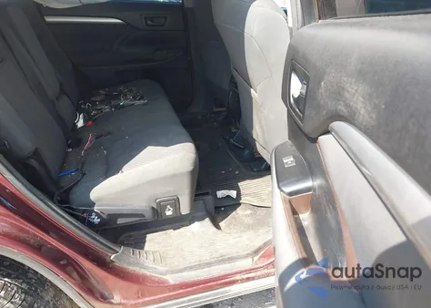 2015 Toyota Highlander Le V6 из США, поврежденный, VIN 5TDBKRFH1FS192460